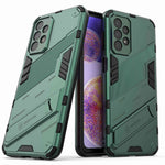 For Samsung Galaxy A23 5G (Global Version) / 4G Shockproof Armor Cover Hard PC Soft TPU Protective Phone Case with Kickstand
