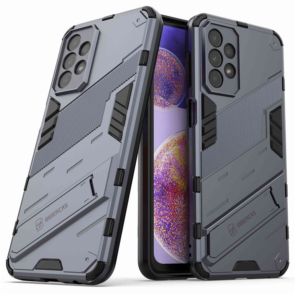 For Samsung Galaxy A23 5G (Global Version) / 4G Shockproof Armor Cover Hard PC Soft TPU Protective Phone Case with Kickstand