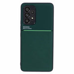 For Samsung Galaxy A53 5G Imprinted PU Leather + TPU Anti-drop Phone Case with Built-in Metal Sheet