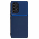 For Samsung Galaxy A53 5G Imprinted PU Leather + TPU Anti-drop Phone Case with Built-in Metal Sheet