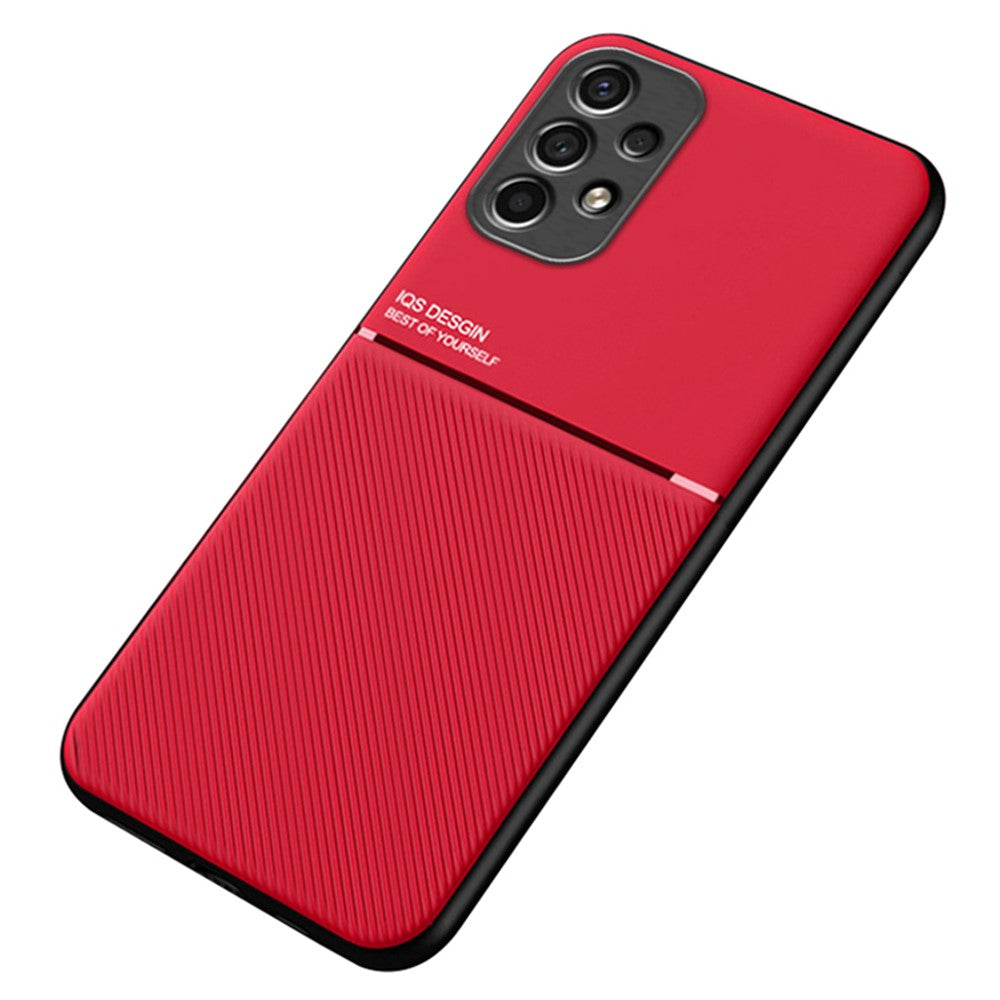 Samsung Galaxy A13 4G, trykt PU-lædercover, TPU-bagside med indbygget metalplade