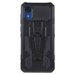 MechWarrior Project til Samsung Galaxy A03 Core Stødresistent Anti-ridse Indbygget Metalplade Hybrid Hard PC Soft TPU Cover med Bælteclips Kickstand