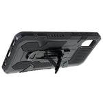 MechWarrior Project til Samsung Galaxy A03 Core Stødresistent Anti-ridse Indbygget Metalplade Hybrid Hard PC Soft TPU Cover med Bælteclips Kickstand