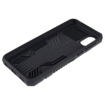 MechWarrior Project til Samsung Galaxy A03 Core Stødresistent Anti-ridse Indbygget Metalplade Hybrid Hard PC Soft TPU Cover med Bælteclips Kickstand
