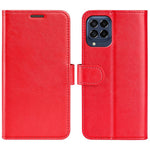 For Samsung Galaxy M33 5G (Global Version) Crazy Horse Texture Folio Flip Leather Phone Case Wallet Stand Cover