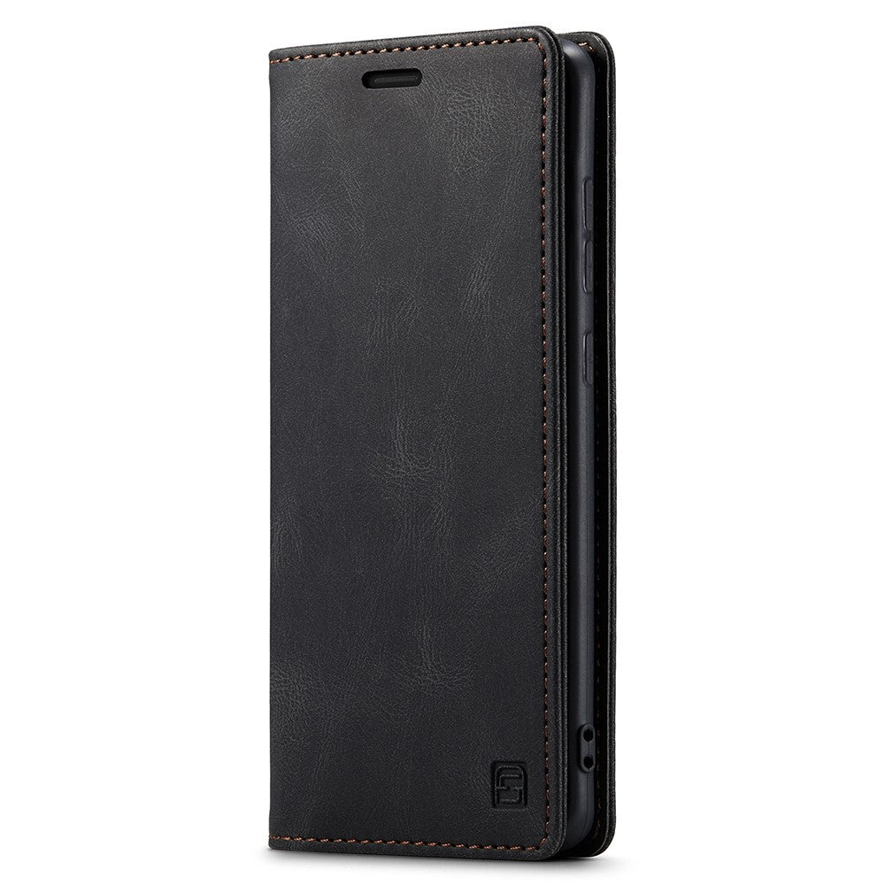AUTSPACE A01-serien til Samsung Galaxy S20 4G/5G PU-læderetui RFID-blokerende pung-flipcover med standfunktion