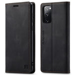 AUTSPACE A01-serien til Samsung Galaxy S20 FE 4G/5G/S20 Lite/S20 Fan Edition 4G/5G/S20 FE 2022 PU-læderetui RFID Blokerende Cover
