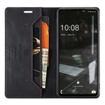 AUTSPACE A01 Series for Samsung Galaxy A53 5G PU Leather Case RFID Blocking Wallet Flip Stand Cover
