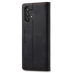 AUTSPACE A01 Series for Samsung Galaxy A32 5G/M32 5G PU Leather Case RFID Blocking Vintage Wallet Stand Flip Cover