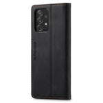 AUTSPACE A01 Series for Samsung Galaxy A33 5G PU Leather Case RFID Blocking Vintage Wallet Stand Flip Cover