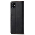 AUTSPACE A01-serien til Samsung Galaxy A51 4G SM-A515 PU-læderetui med RFID-blokering, pung og standfunktion