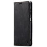 AUTSPACE A01-serien för Samsung Galaxy A13 5G / A04s 4G (164,7 mm) PU-läderfodral RFID-blockerande plånboksfodral med stativ och vikbart skydd