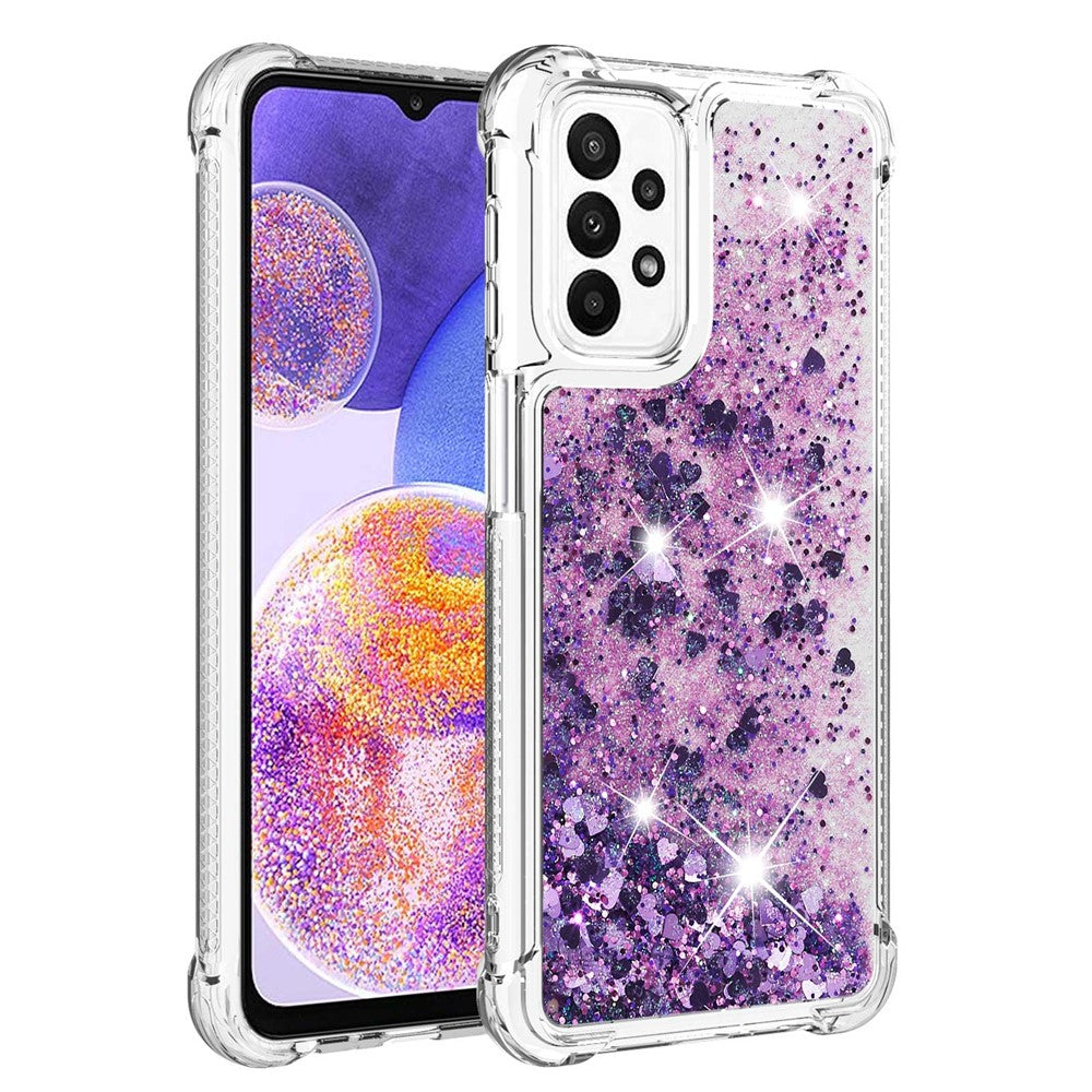Samsung Galaxy A23 5G (Global Version) / 4G TPU-skal Glitter Quicksand Stötsäkert mobilbaksida
