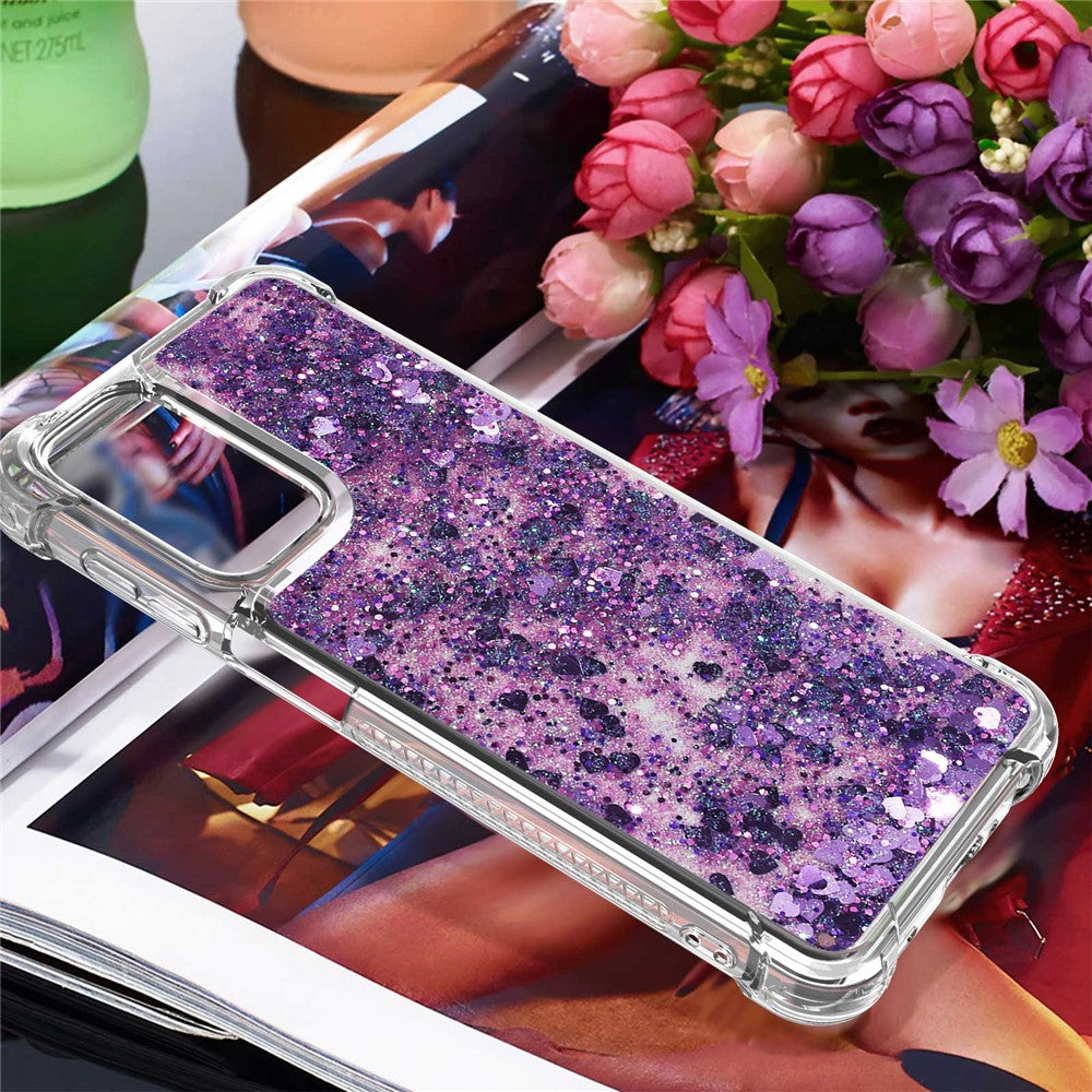 Samsung Galaxy A23 5G (Global Version) / 4G TPU-skal Glitter Quicksand Stötsäkert mobilbaksida