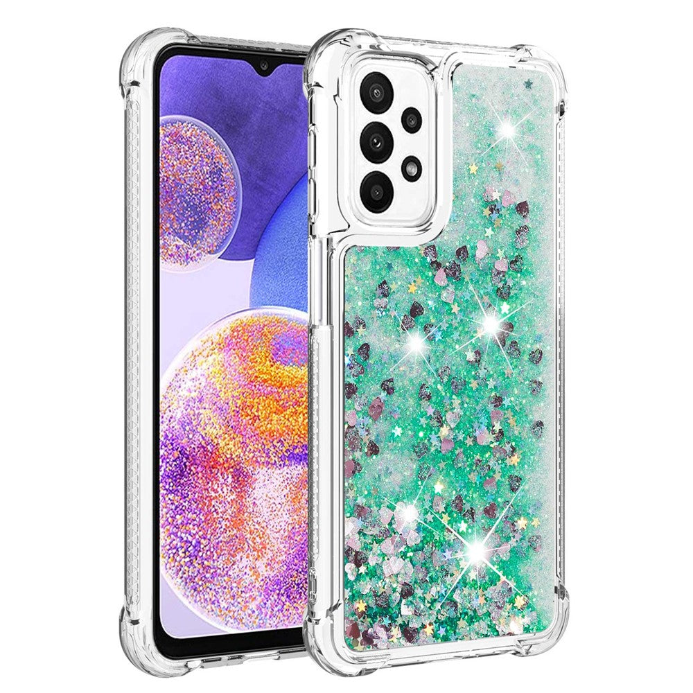 Samsung Galaxy A23 5G (Global Version) / 4G TPU-skal Glitter Quicksand Stötsäkert mobilbaksida
