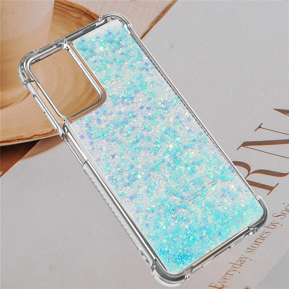 For Samsung Galaxy A13 4G TPU Case Glitter Quicksand Shockproof Phone Back Cover
