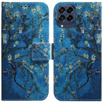 For Samsung Galaxy M33 5G (Global Version) Wallet Style Printed Pattern Well-protected Case Magnetic Closing Stand Soft TPU + PU Leather Phone Shell