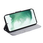 For Samsung Galaxy M33 5G (Global Version) Wallet Style Printed Pattern Well-protected Case Magnetic Closing Stand Soft TPU + PU Leather Phone Shell