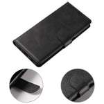 For Samsung Galaxy A33 5G PU Leather Wallet Case TPU Bumper Stand Magnetic Closure Shockproof Flip Cover