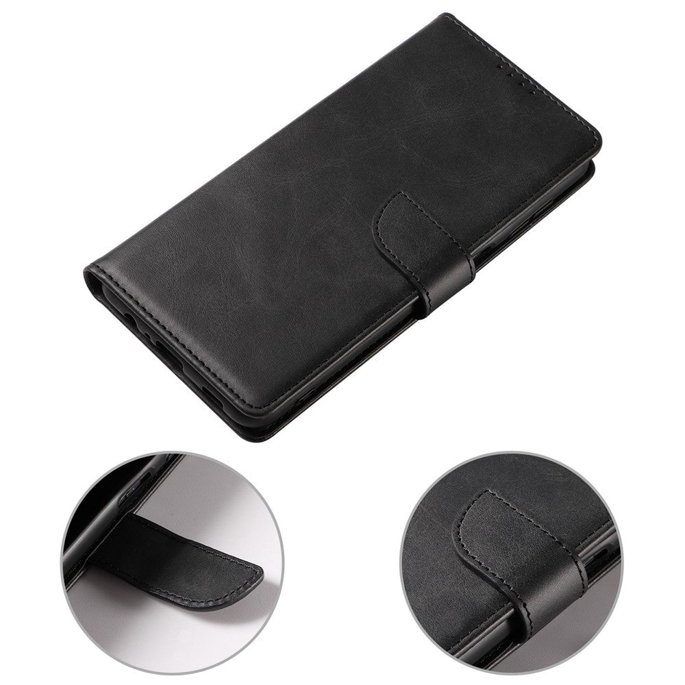 For Samsung Galaxy A33 5G PU Leather Wallet Case TPU Bumper Stand Magnetic Closure Shockproof Flip Cover