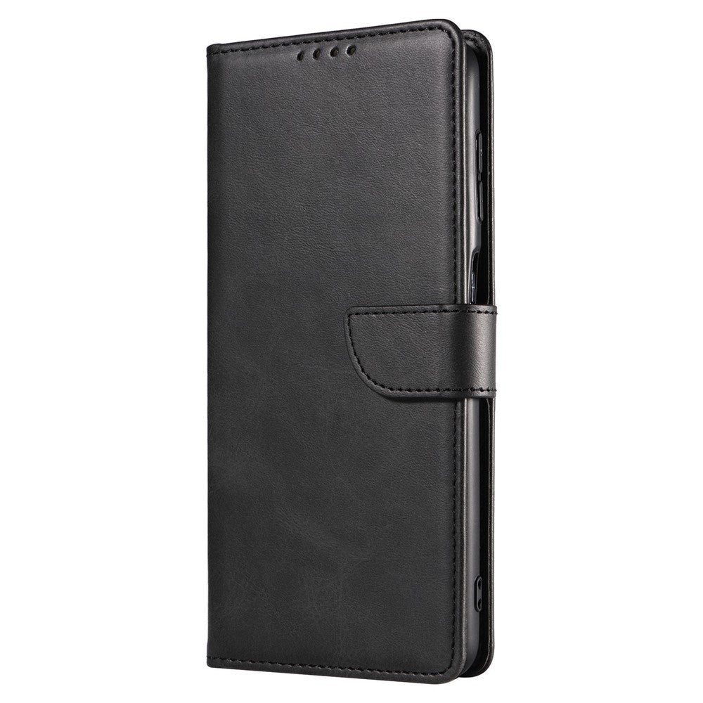 For Samsung Galaxy A33 5G PU Leather Wallet Case TPU Bumper Stand Magnetic Closure Shockproof Flip Cover