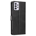 For Samsung Galaxy A33 5G PU Leather Wallet Case TPU Bumper Stand Magnetic Closure Shockproof Flip Cover