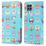 For Samsung Galaxy M53 5G Cross Texture Stylish Pattern Printing PU Leather Phone Case Stand Wallet Flip Cover