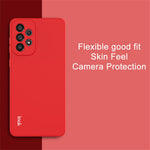 IMAK UC-2 Series til Samsung Galaxy A73 5G Slidstærkt ensfarvet hudvenligt og beskyttende TPU cover
