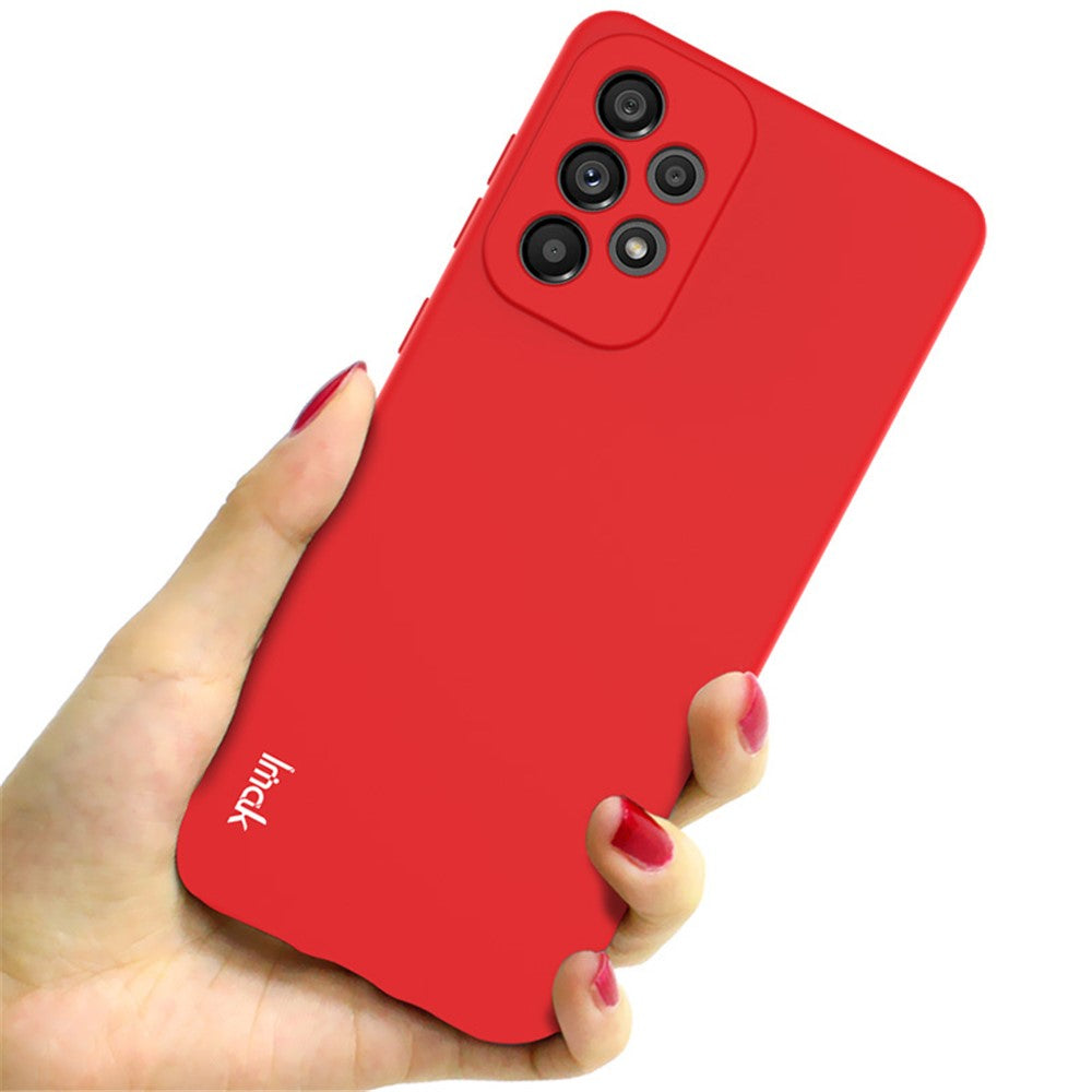 IMAK UC-2 Series til Samsung Galaxy A73 5G Slidstærkt ensfarvet hudvenligt og beskyttende TPU cover