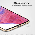 MOFI JK PC Series-1 Shield for Samsung Galaxy A53 5G Ultra Slim Matte PC Phone Case Fingerprint-free Cell Phone Cover with Strap