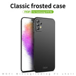 MOFI JK PC Series-1 Cover til Samsung Galaxy A73 5G Præcise udskæringer Stødsikkert mat telefoncover Hårdt PC beskyttelsescover med strop