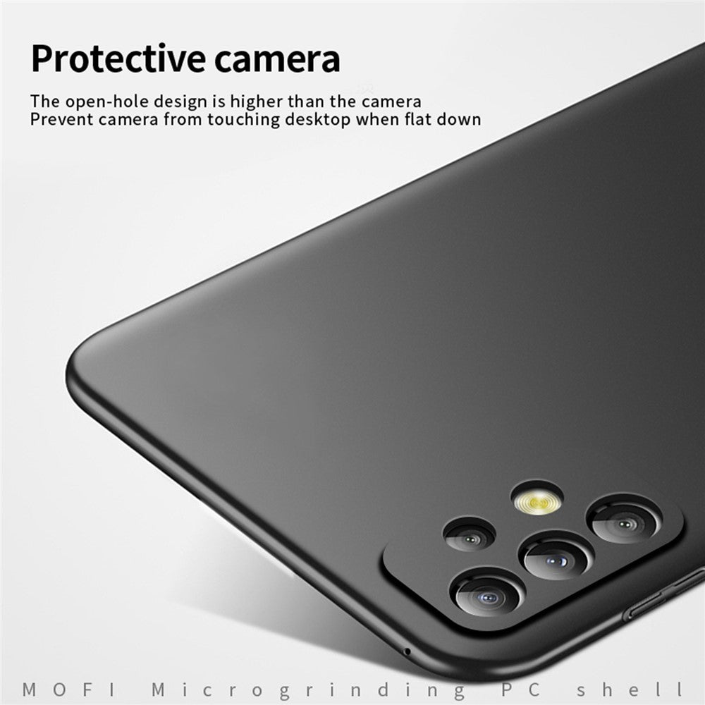 MOFI JK PC Series-1 Cover til Samsung Galaxy A73 5G Præcise udskæringer Stødsikkert mat telefoncover Hårdt PC beskyttelsescover med strop