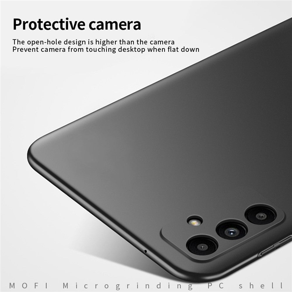 MOFI JK PC Series-1 Shield Matt mobilskal till Samsung Galaxy A13 5G, Fallsäkert Skyddande Smartphone PC-Skal med Rem