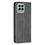 For Samsung Galaxy M33 5G (Global) Leather Case with Card Holder Imprinting Pattern Phone Stand Cover