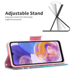 For Samsung Galaxy M23 / F23 5G Phone Case Pattern Printing PU Leather Wallet Stand Cover