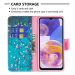 For Samsung Galaxy M23 / F23 5G Phone Case Pattern Printing PU Leather Wallet Stand Cover