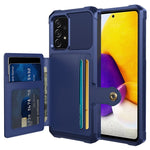 ZM03 til Samsung Galaxy A53 5G TPU+PU-lædercover med stativ, ridsefast mobilcover