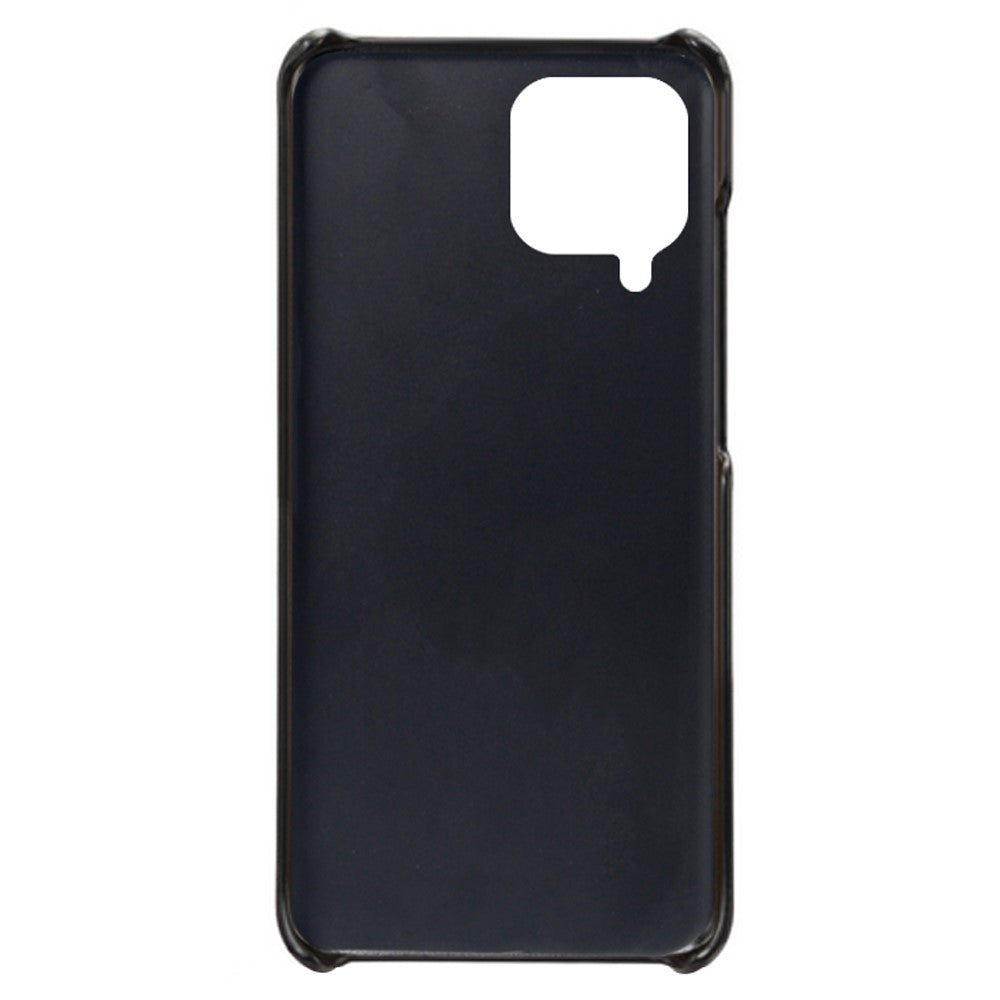 For Samsung Galaxy M53 5G Phone Protector All-round Shockproof Textured PU Leather Coated PC Phone Case