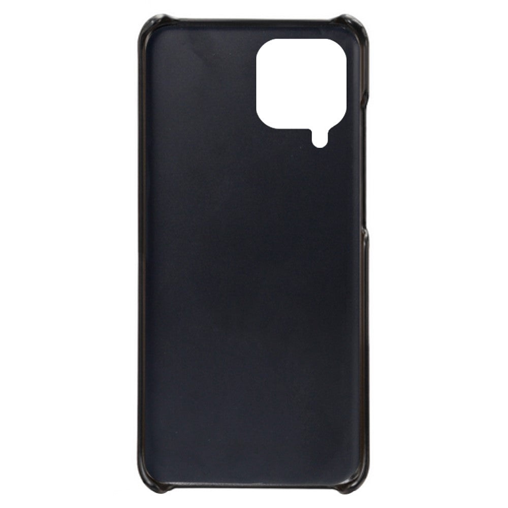 For Samsung Galaxy M53 5G Back Case Shell Multipurpose Card Slots All-round Shockproof Phone Protector PU Leather Coated Hard PC Cover