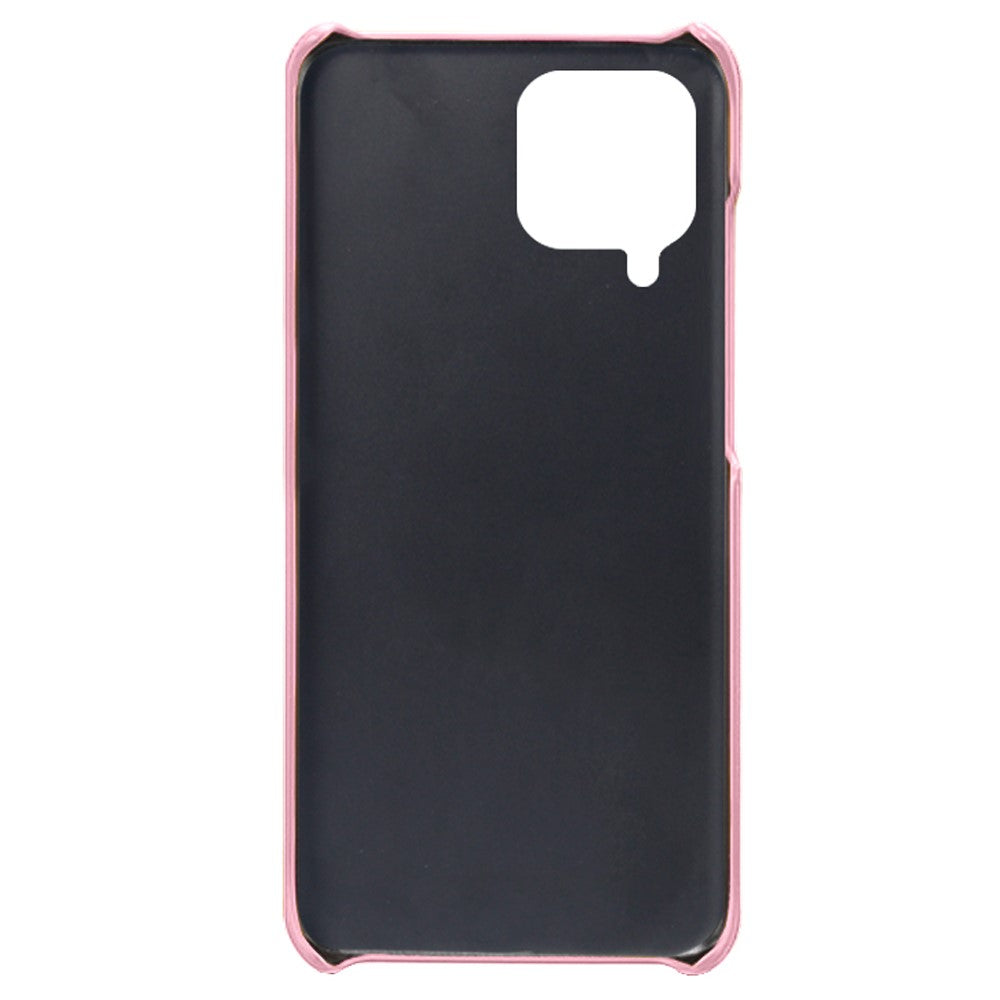 Til Samsung Galaxy M33 5G (Global Version) Tekstureret PU Læderbelagt PC Telefoncover Bagskal