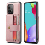 JEEHOOD til Samsung Galaxy A32 4G (EU version) 2-i-1 Design Læderbelagt TPU Coverpung RFID-blokering Anti-fald Telefoncover