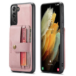 JEEHOOD Detachable Cover for Samsung Galaxy S20 Plus 4G/5G Magnetic Wallet Leather Coated TPU RFID Blocking Mobile Phone Case