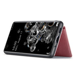 JEEHOOD För Samsung Galaxy S20 Ultra 4G/S20 Ultra 5G Avtagbart mobilskal Plånboksfodral Stöd Magnetiskt Läderbelagt TPU-skal