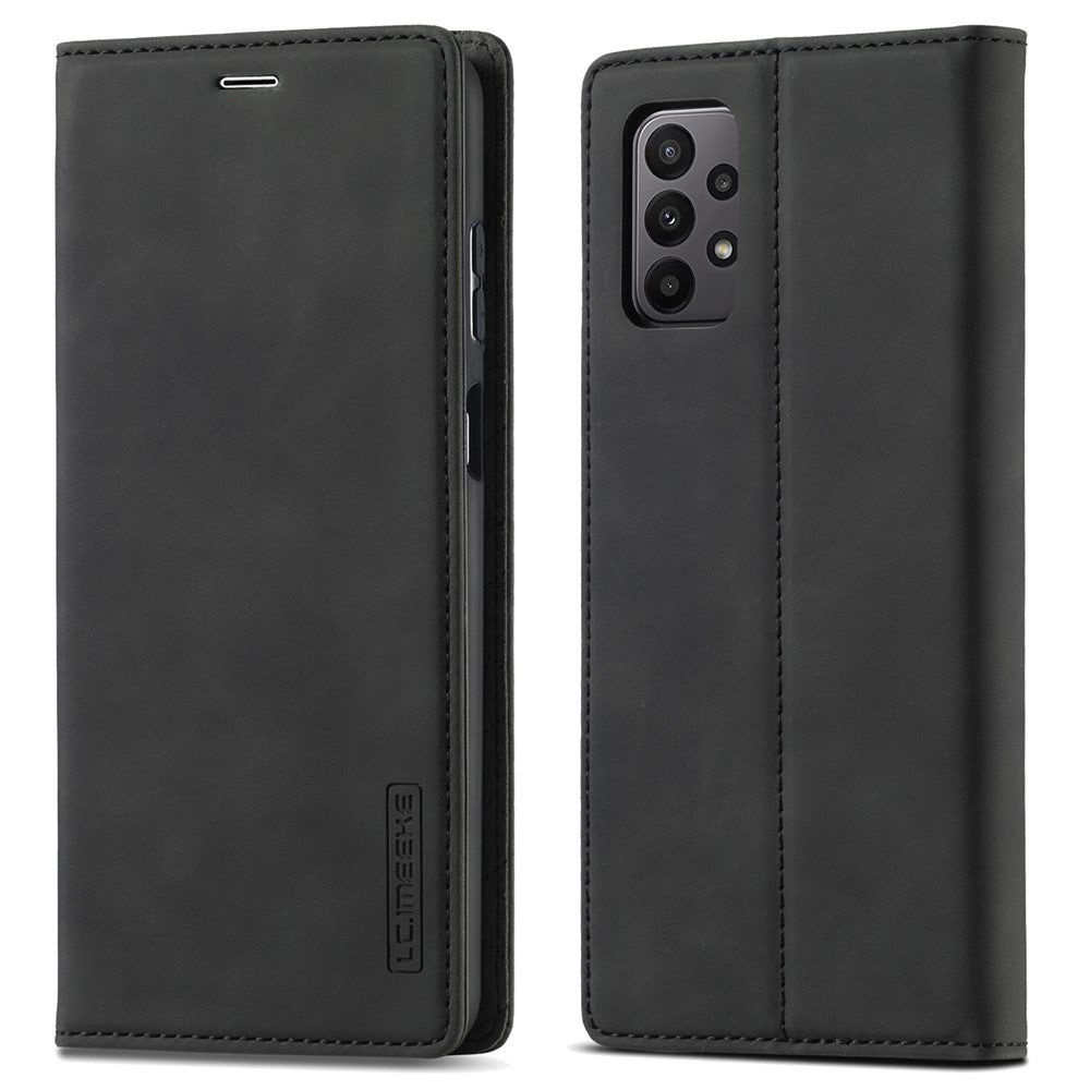 LC.IMEEKE PU-læderpungcover med magnetisk lukning og stativ til Samsung Galaxy A23 4G / 5G (Global Version) / M23 5G / F23 5G