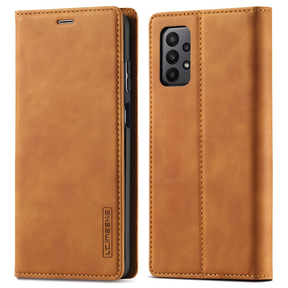 LC.IMEEKE PU-læderpungcover med magnetisk lukning og stativ til Samsung Galaxy A23 4G / 5G (Global Version) / M23 5G / F23 5G