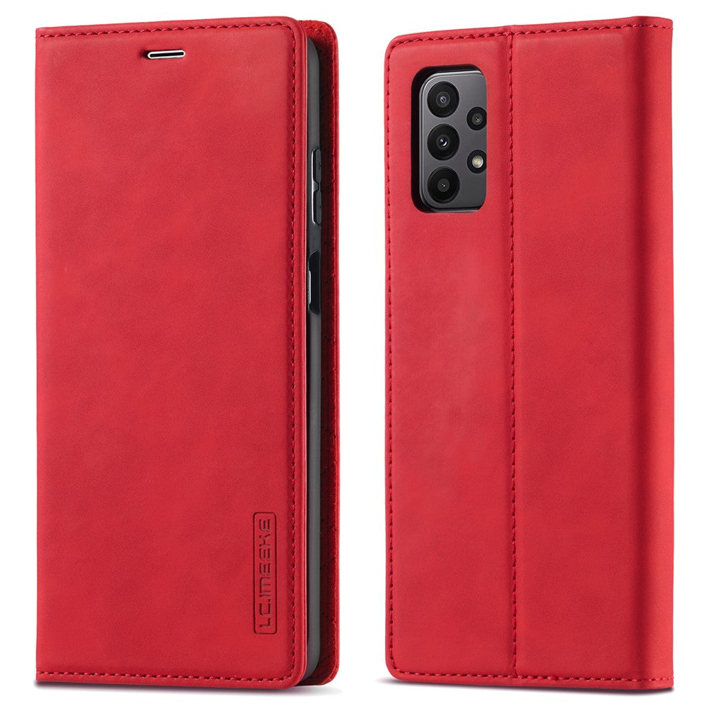 LC.IMEEKE PU-læderpungcover med magnetisk lukning og stativ til Samsung Galaxy A23 4G / 5G (Global Version) / M23 5G / F23 5G