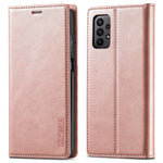 LC.IMEEKE PU-læderpungcover med magnetisk lukning og stativ til Samsung Galaxy A23 4G / 5G (Global Version) / M23 5G / F23 5G