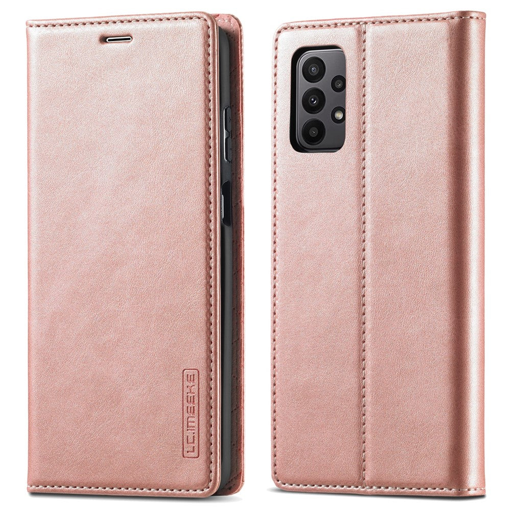 LC.IMEEKE PU-læderpungcover med magnetisk lukning og stativ til Samsung Galaxy A23 4G / 5G (Global Version) / M23 5G / F23 5G