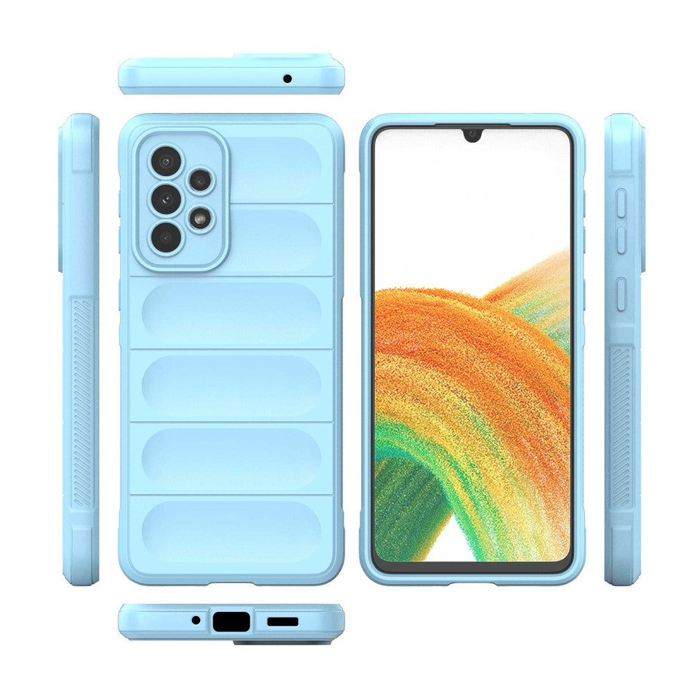 Cell Phone Cover Bag for Samsung Galaxy A73 5G, Drop Resistant TPU Rugged Back Phone Case