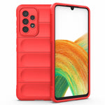 Cell Phone Cover Bag for Samsung Galaxy A73 5G, Drop Resistant TPU Rugged Back Phone Case